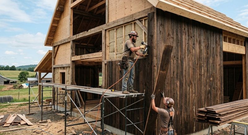 Barn Siding Installation in Coffee County, TN