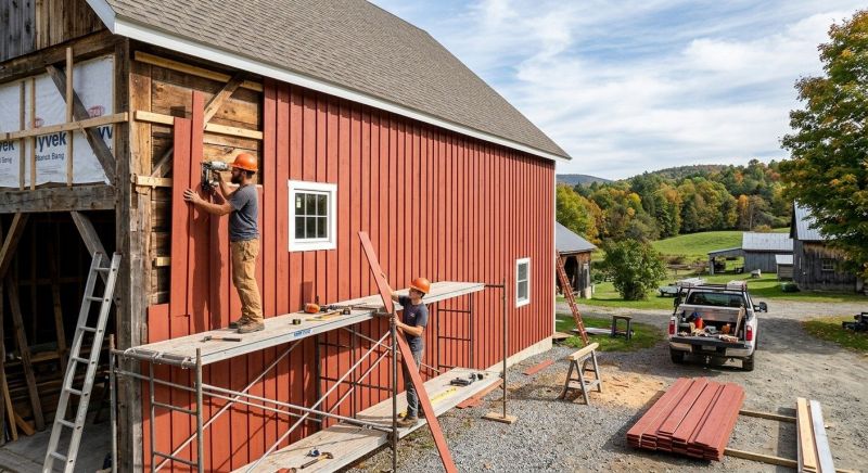 Barn Siding Installation in Tullahoma, TN