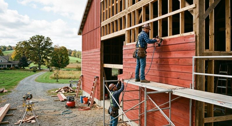 Barn Siding Replacement in Morrison, TN