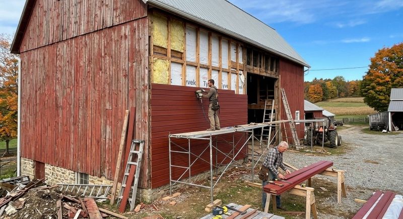 Barn Siding Replacement in Wartrace, TN