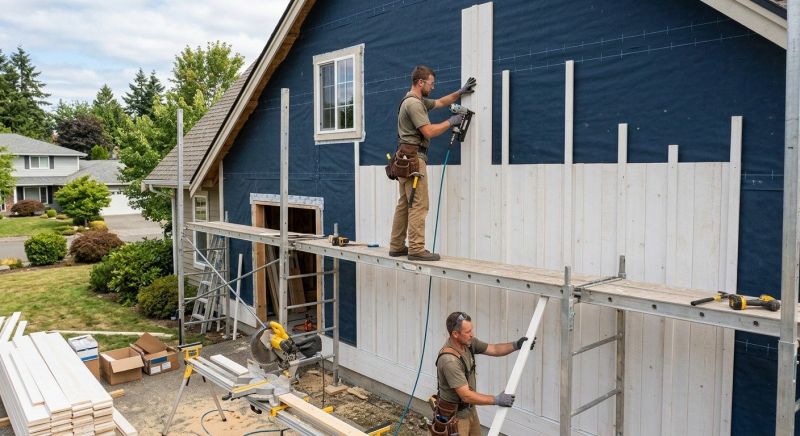Batten Siding Installation in Manchester, TN