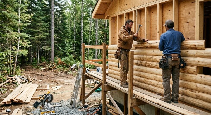 Cabin Siding Installation in Coffee County, TN