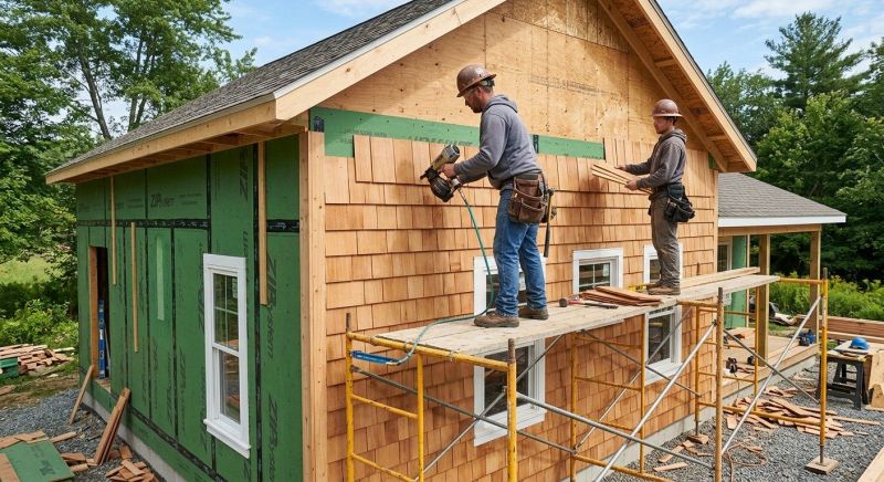 Cedar Siding Installation in Hillsboro, TN