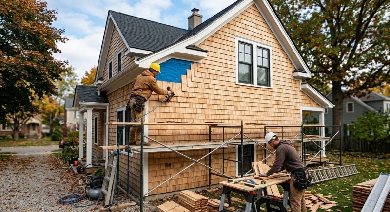 Cedar Siding Installation in Coffee County, TN