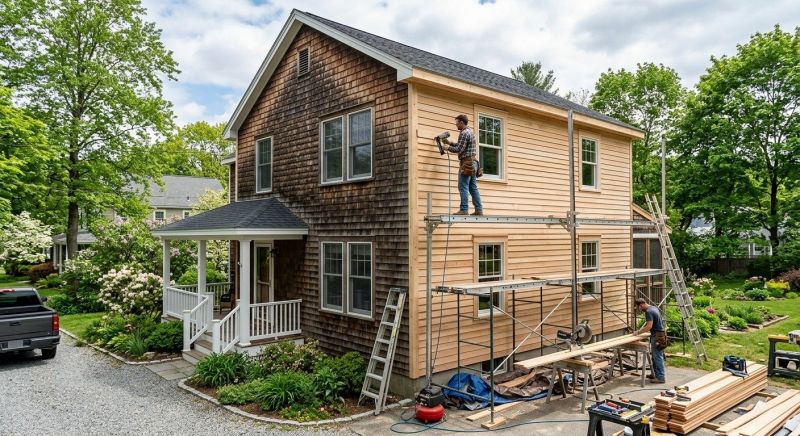 Cedar Siding Installation in Tullahoma, TN
