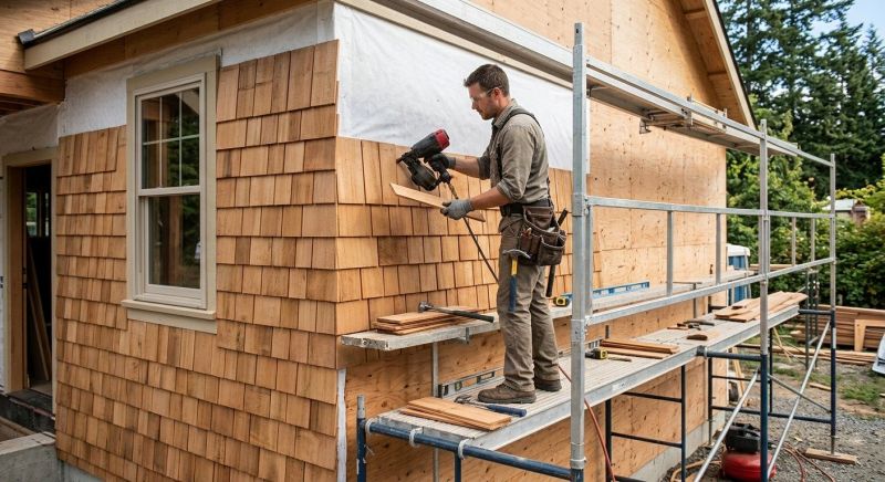 Cedar Siding Installation in Winchester, TN