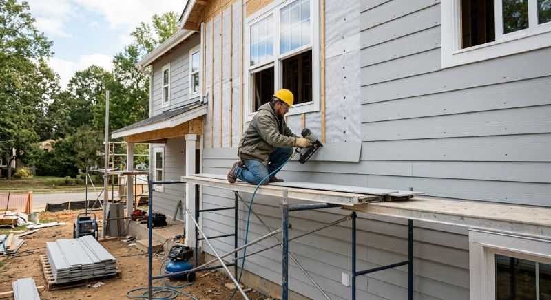 Cement Siding Installation in Tullahoma, TN
