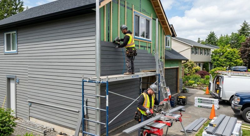 Composite Siding Installation in Shelbyville, TN