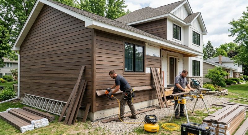 Composite Siding Installation in Wartrace, TN