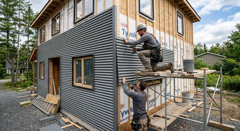 Corrugated Siding Installation in Coffee County, TN