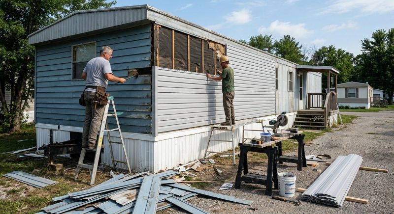 Damaged Siding Replacement in Coffee County, TN