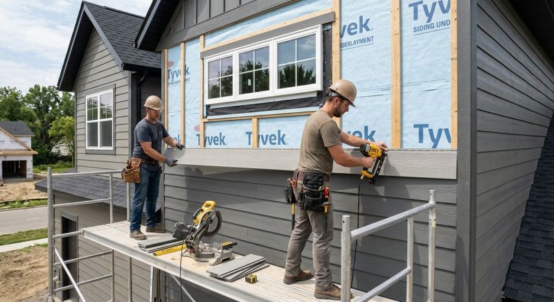 Engineered Siding Installation in Winchester, TN