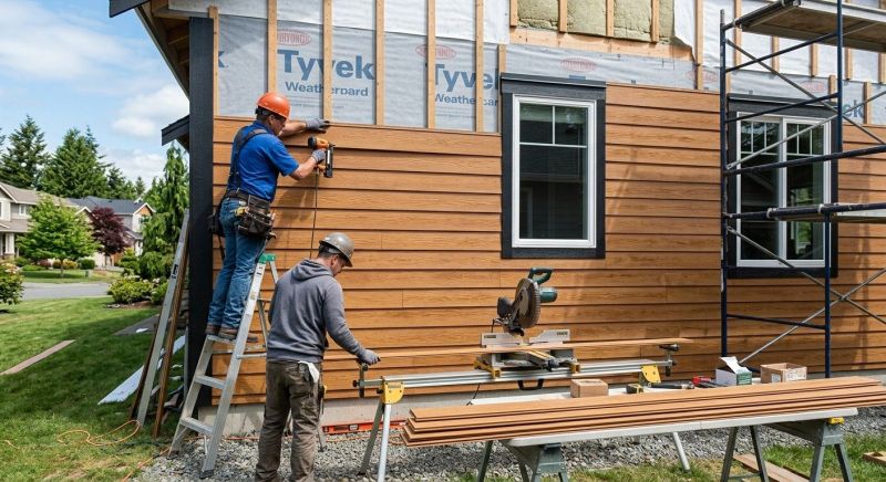 Faux Wood Siding Installation in Lynchburg, TN