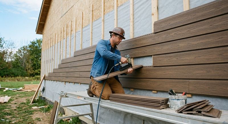Faux Wood Siding Installation in Shelbyville, TN