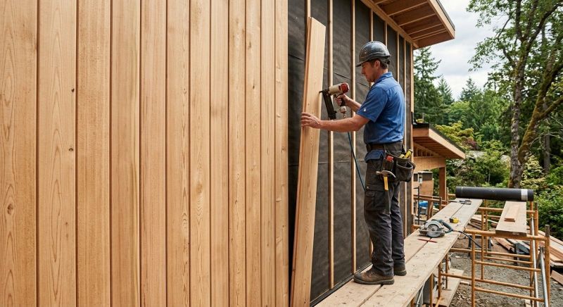 Faux Wood Siding Installation in Tullahoma, TN