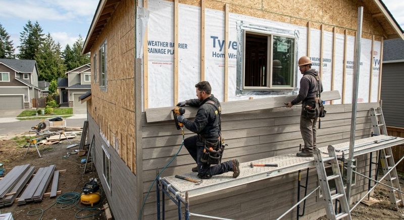 Fiber Siding Installation in Lynchburg, TN