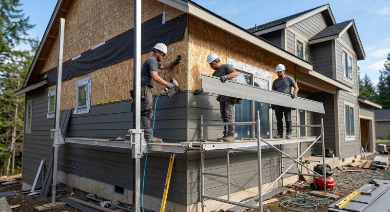 Fiber Siding Installation in Shelbyville, TN