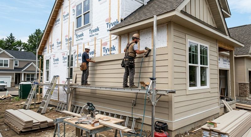 Fiber Siding Installation in Wartrace, TN