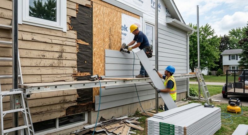 Fiberboard Siding Installation in Coffee County, TN
