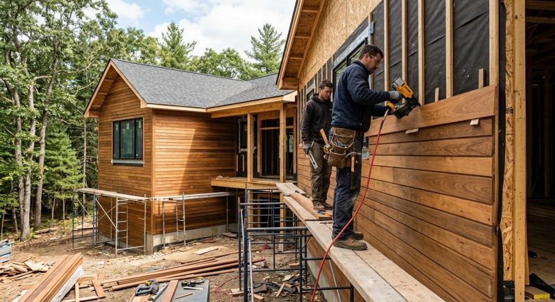 Hardwood Siding Installation in Manchester, TN