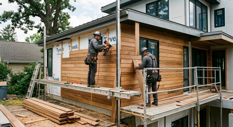 Hardwood Siding Installation in Shelbyville, TN