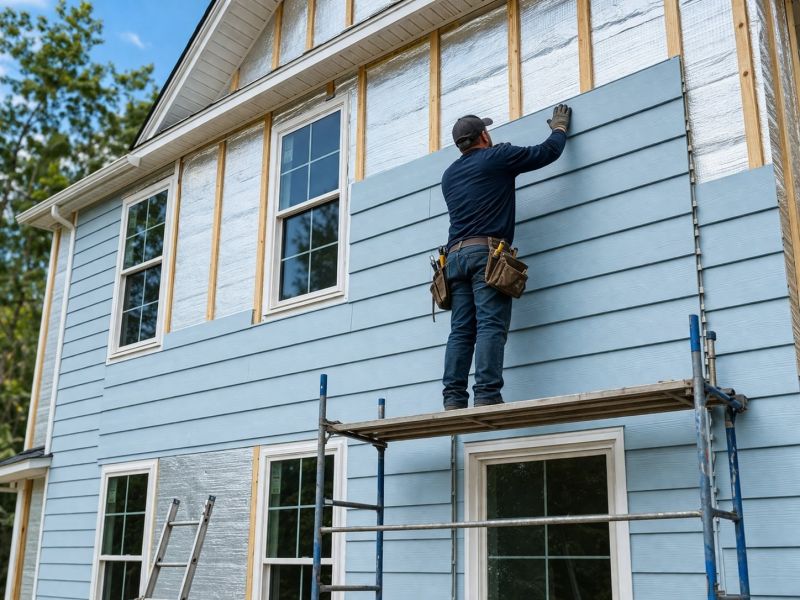 Insulated Siding Installation in Belvidere, TN