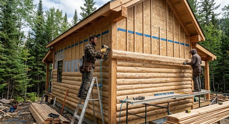 Log Siding Installation in Coffee County, TN