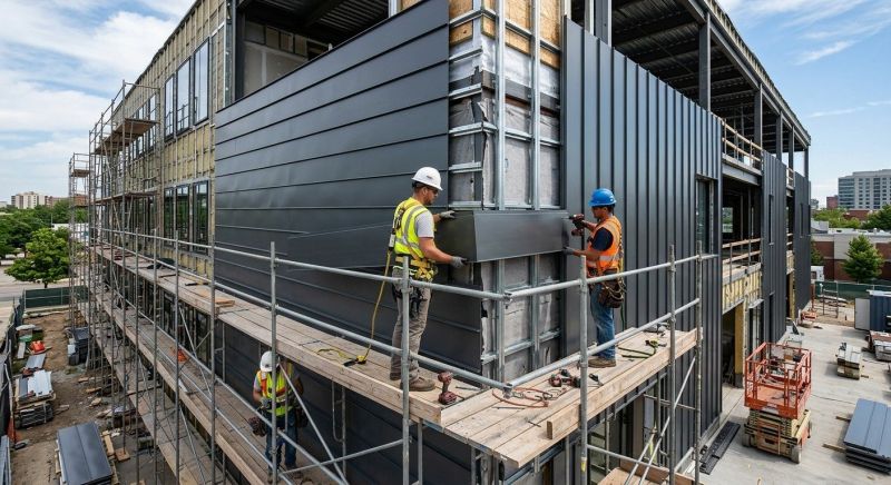 Metal Cladding Installation in Coffee County, TN