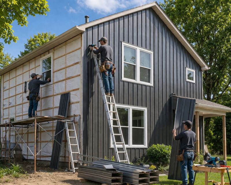 Metal Siding Installation in Belvidere, TN