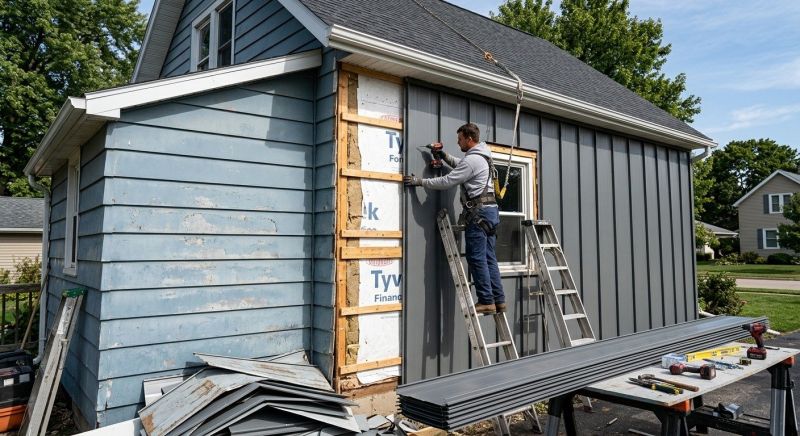 Metal Siding Installation in Manchester, TN