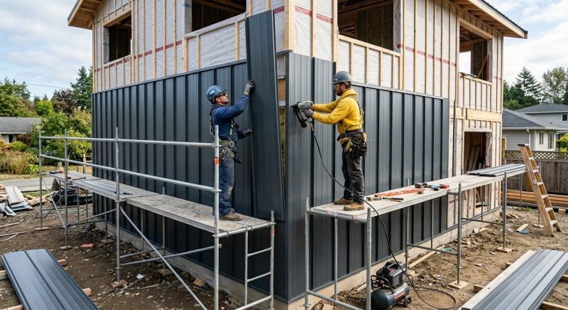 Metal Siding Installation in Morrison, TN