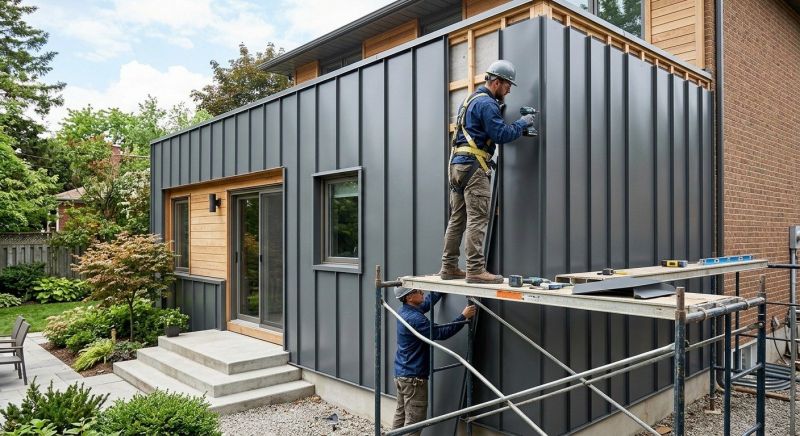 Metal Siding Installation in Wartrace, TN