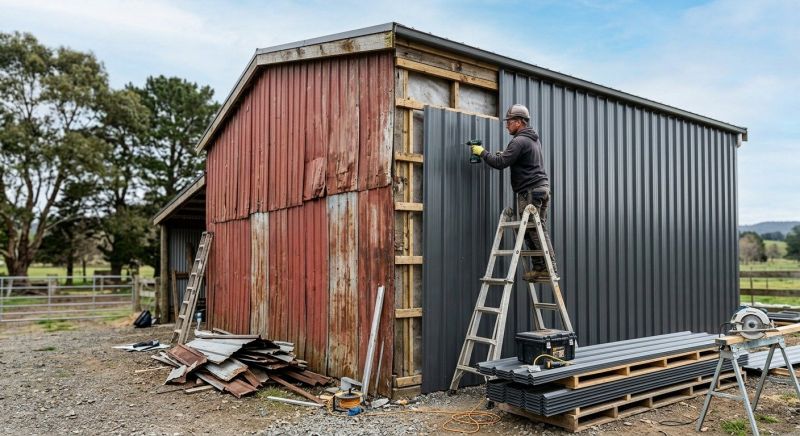 Metal Siding Replacement in Coffee County, TN