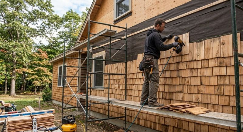 Shake Siding Installation in Lynchburg, TN