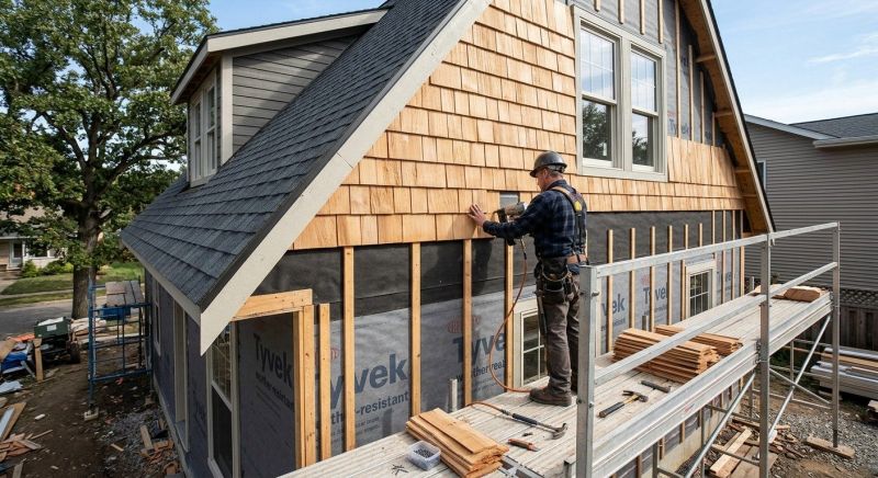 Shake Siding Installation in Wartrace, TN