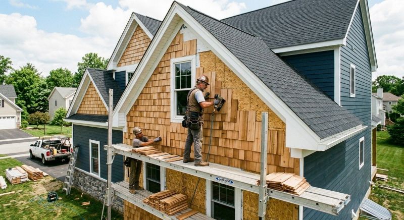Shake Siding Installation in Wartrace, TN