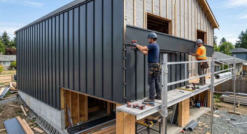 Sheet Metal Siding Replacement in Coffee County, TN