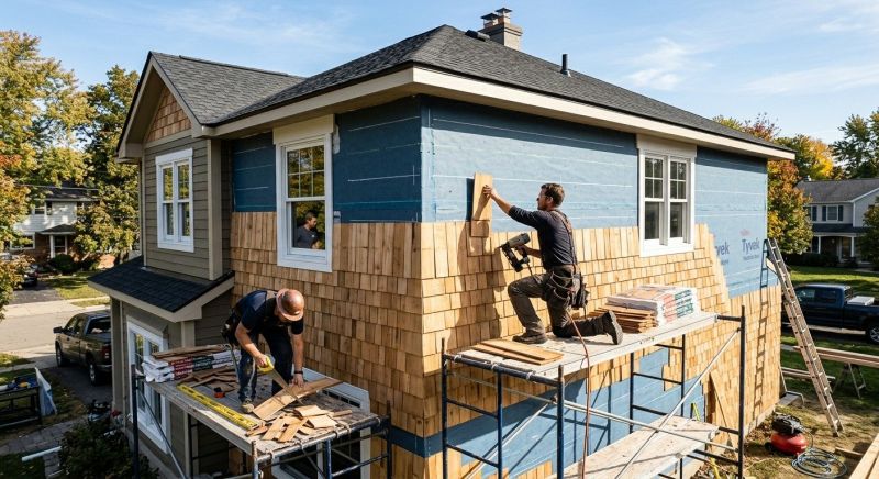 Shingle Siding Installation in Coffee County, TN