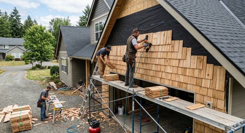 Shingle Siding Installation in Coffee County, TN