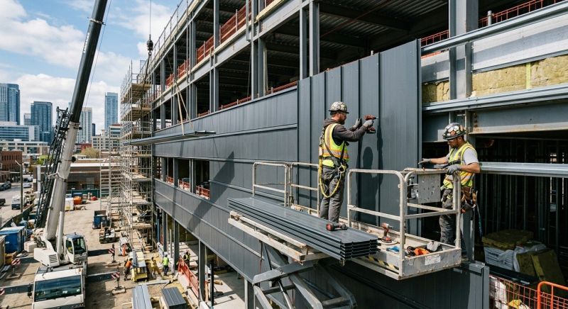 Steel Cladding Installation in Coffee County, TN