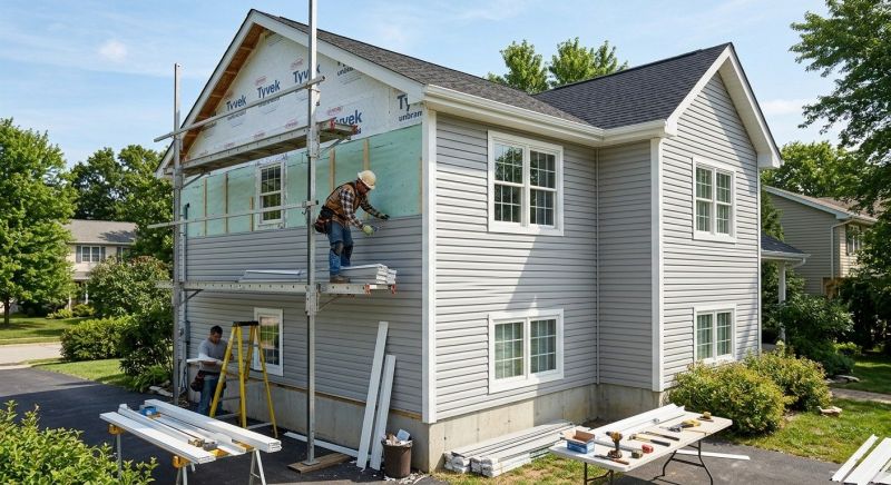 Vertical Siding Replacement in Coffee County, TN