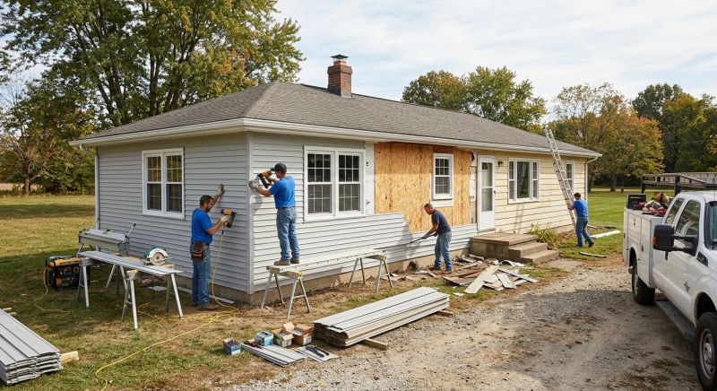 Vinyl Siding Installation in Shelbyville, TN