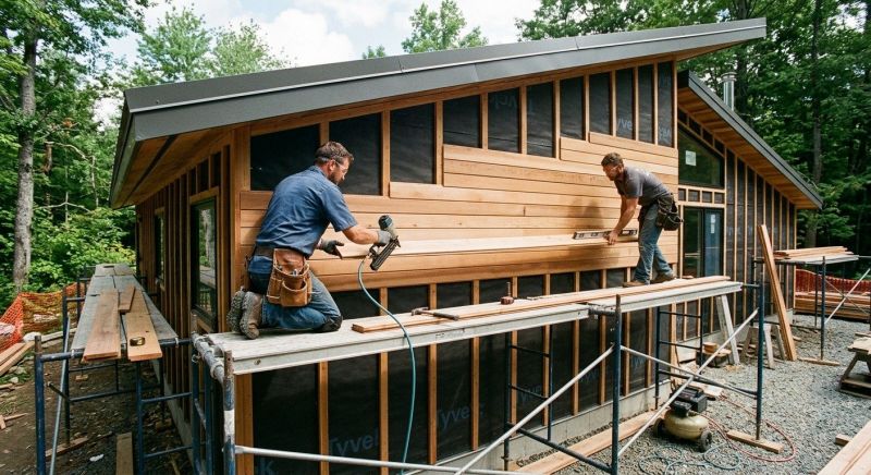 Wood Cladding Installation in Hillsboro, TN