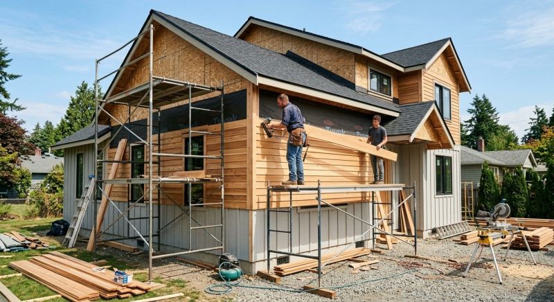 Wood Siding Installation in Lynchburg, TN