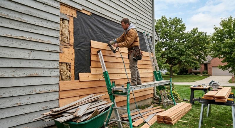 Wood Siding Installation in Morrison, TN