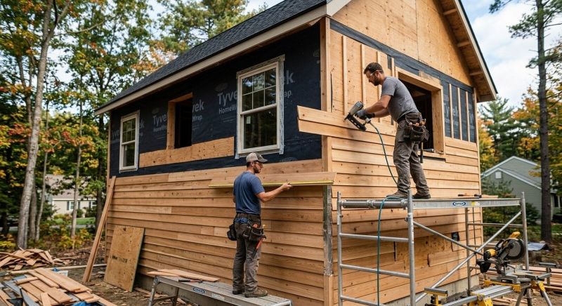 Wood Siding Installation in Shelbyville, TN