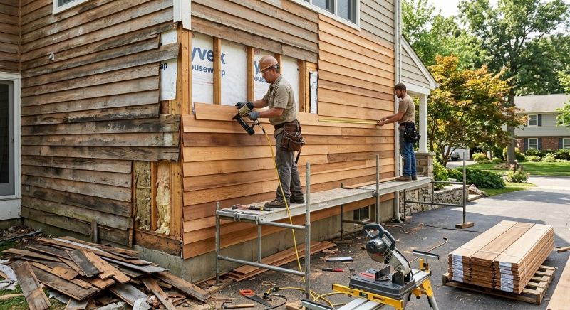 Wood Siding Service in Tullahoma, TN